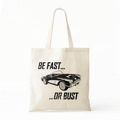 1958 Chevrolet Corvette Bag by MuscleDude