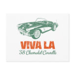 1958 Chevrolet Corvette Postcards