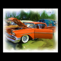 1958 Chevy Impala posters