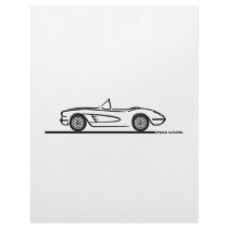 1958 Corvette Convertible letterhead