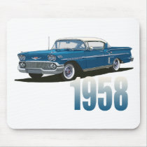 1958 Impala mousepads by RichardBrowne 1958 Impala mousepads