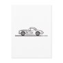 1959 1960 Chevrolet Corvette Hardtop Post Card