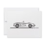 1959 1960 Chevrolet Corvette Custom Invites