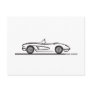 1959 1960 Chevrolet Corvette Post Card
