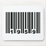 1959 barcode mousepads