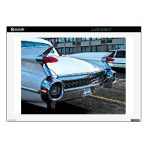 1959 Cadillac Tail Fins Huge Fins Laptop Skins