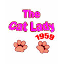 1959 Cat Lady t-shirts