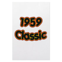 1959 Classic stationery