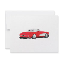 1959 Corvette invitations