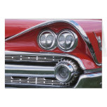 1959 Dodge Classic Car Grill Photograph Card