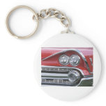 1959 Dodge Classic Car Grill Photograph Keychain
