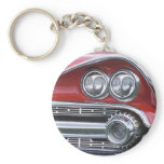 1959 Dodge Classic Car Grill Photograph Keychain