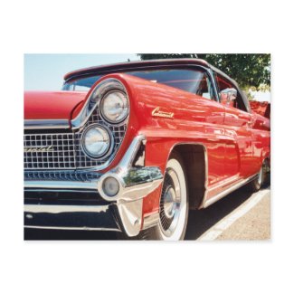 1959 Lincoln Continental Convertible Postcard postcard
