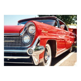 1959 Lincoln Continental Convertible Poster print
