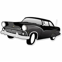 1959 Retro Black Acrylic Cut Out