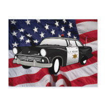 1959 retro state Police postcards