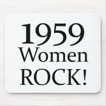 1959 Women Rock! Mousepads