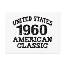 1960, 50th Birthday Postcards