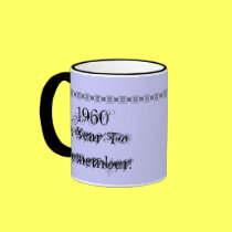 1960, A Year ToRemember! mugs by Priscilla48 1960, A Year ToRemember! mugs