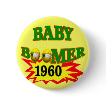 1960 Baby Boomer Pin