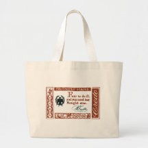 1960 Benjamin Franklin American Credo Bag