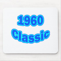 1960 Classic Blue Mousepad