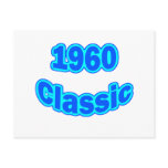 1960 Classic Blue Postcards