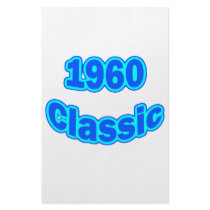 1960 Classic Blue Stationery