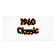 1960 Classic Custom Photo Card