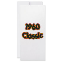 1960 Classic Personalized Rack Card