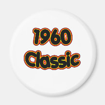 1960 Classic Refrigerator Magnet