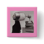 1960 Hairdo Beauty Shop Pin, Square