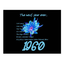 1960 OLDIES Reunion Birthday Anniversary Postcards