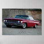 1960 Oldsmobile Sunset Poster