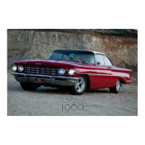 1960 Oldsmobile Sunset Poster posters