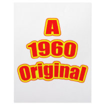 1960 Original Red Customized Letterhead