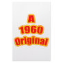 1960 Original Red Personalized Stationery