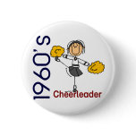 1960’s Cheerleader Stick Figure Pins
