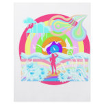 1960's Hippy Style Art Full Color Flyer