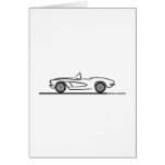 1961 1962 Chevrolet Corvette Greeting Cards