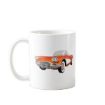 1961 Corvette C1: Orange Finish: Coffee Mug