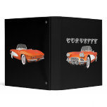 1961 Corvette Sports Car: Orange Finish: Binder