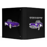 1961 Corvette Sports Car: Purple Finish: Binder