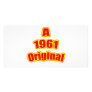 1961 Original Red Custom Photo Card