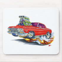 1962-63 Impala Red Car Mousepads