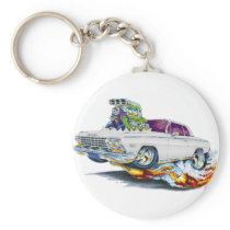 1962-63 Impala White Car Keychains