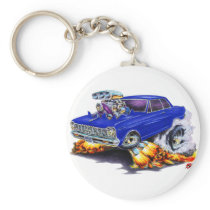 1962-65 Nova Dark Blue Car Key Chain