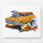 1962-65 Nova Orange Wagon Mousepad
