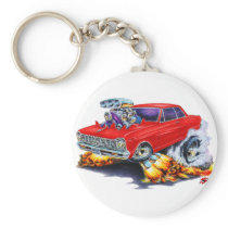 1962-65 Nova Red Car Key Chain