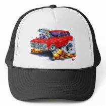 1962-65 Nova Red Wagon Hats
